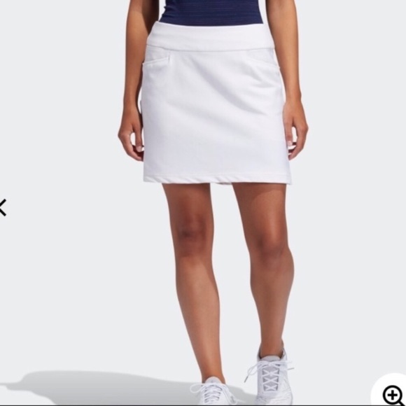 adidas Pants - [NWT] Adidas Adistar Pull On White Golf Skort Med
